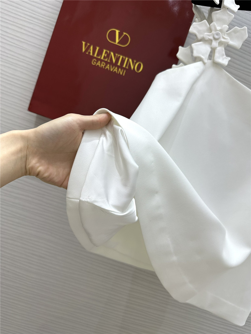 Va1e*ntin0 three-dimensional pile flower suit replica d&g clothing