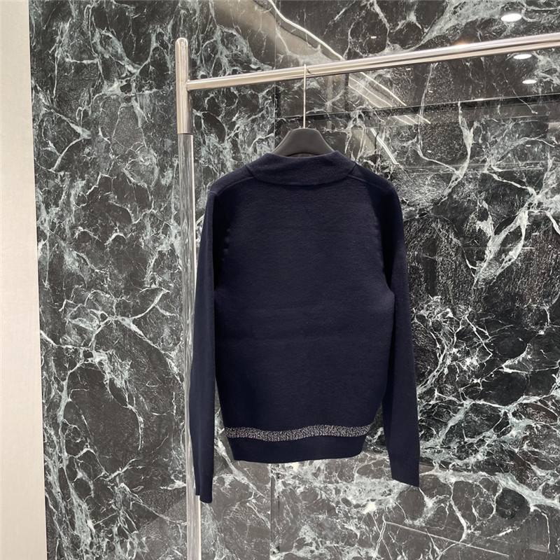 l0vis Vvtt0n lv new monogram knitted cardigan replica clothes