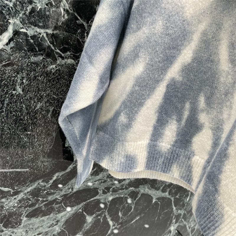Ce1i*e new tie-dye print pullover sweater replica d&g clothing