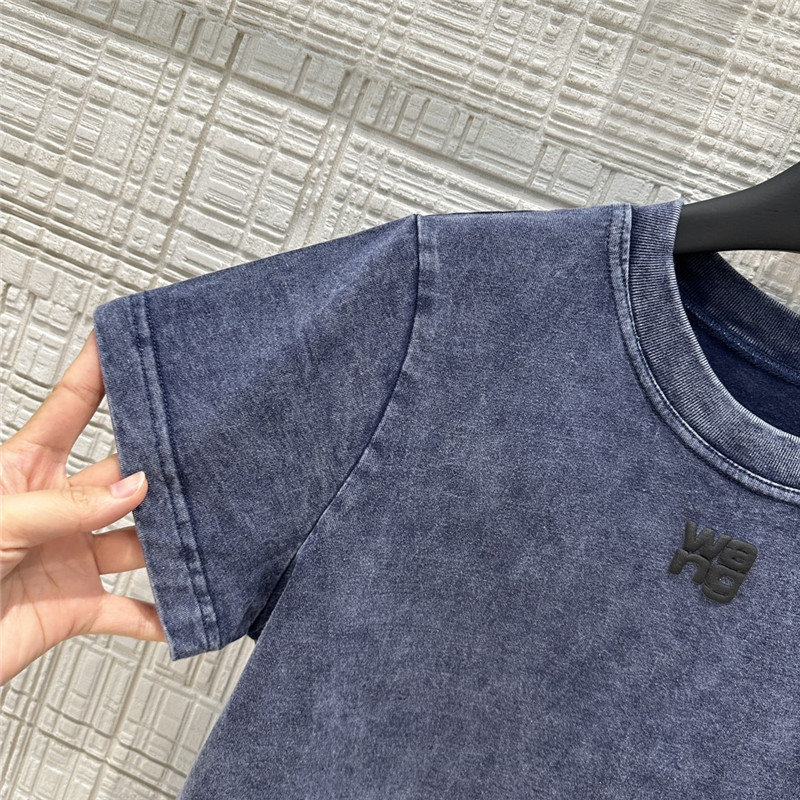 A1exa*der wang logo short sleeve t-shirt replica clothing sites