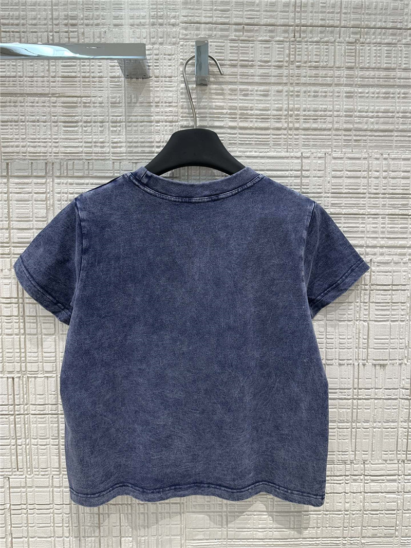 A1exa*der wang logo short sleeve t-shirt replica clothing sites