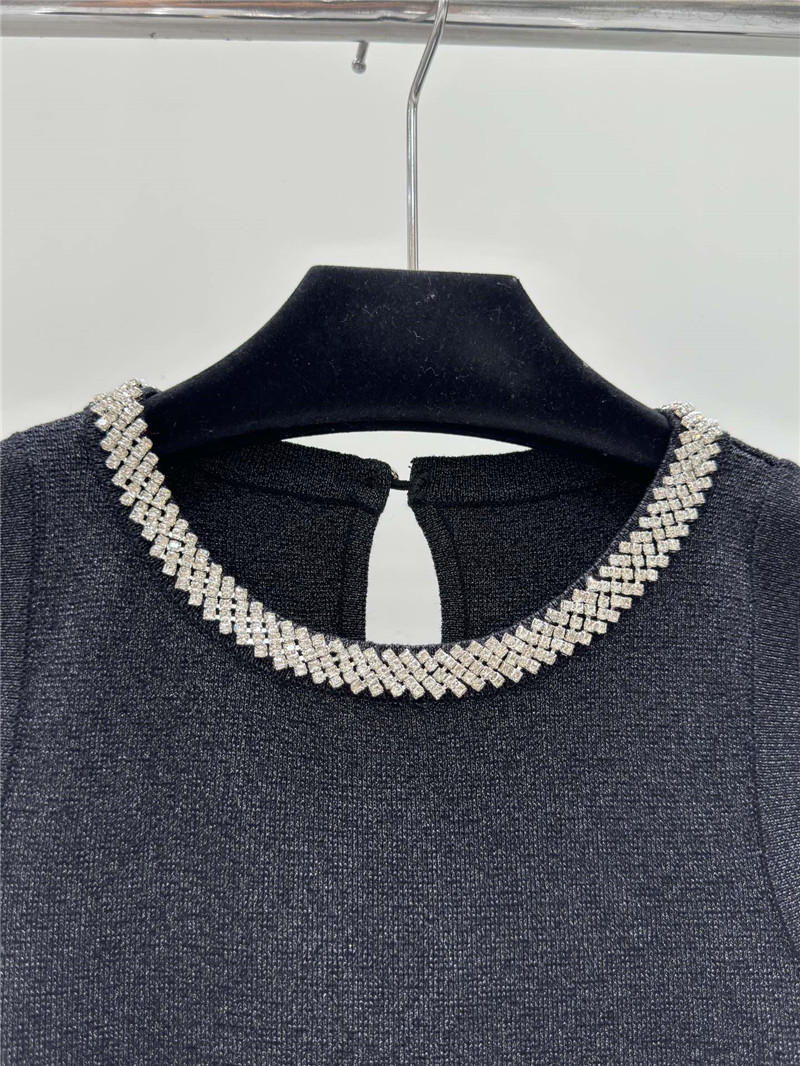 Ch**el waist knitted cake skirt replica d&g clothing