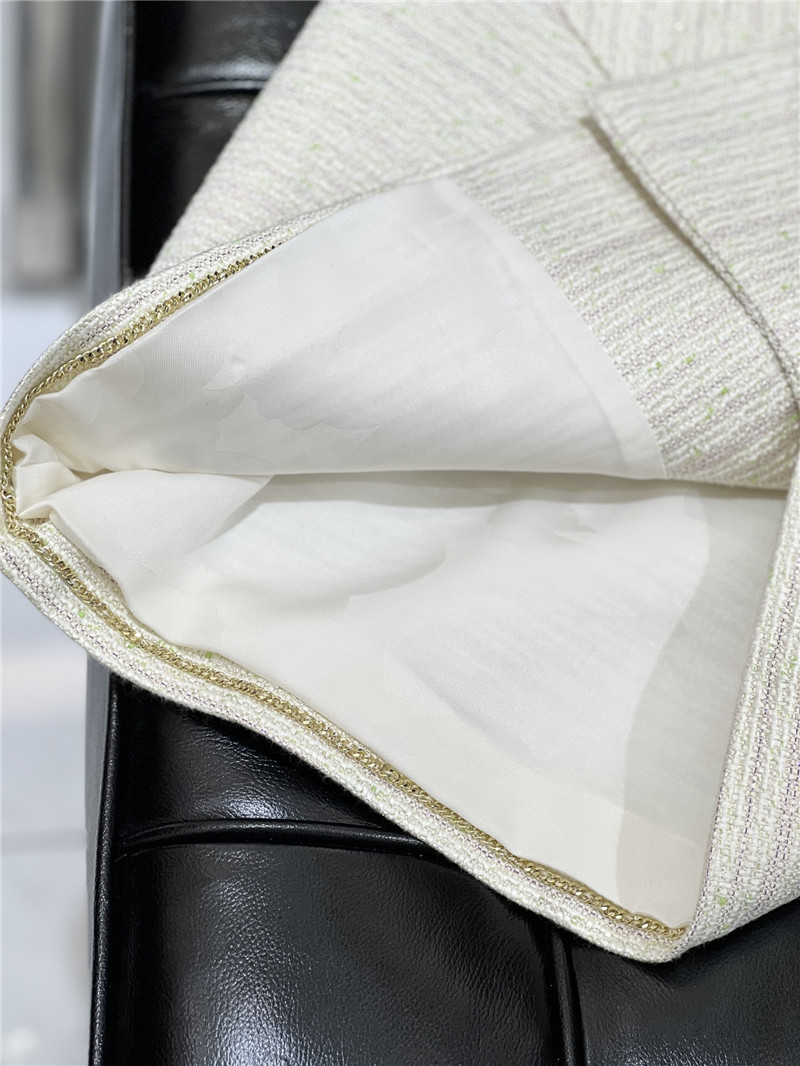 Ch**el tweed vest replica d&g clothing