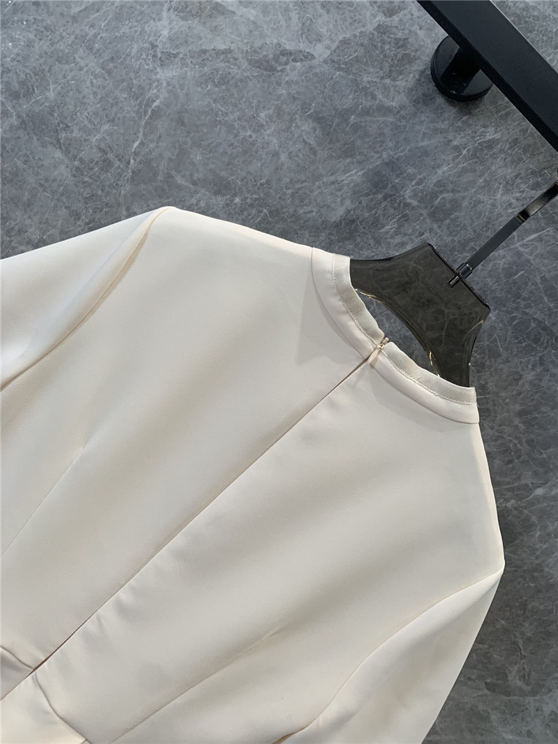 D10r pleated waist short sleeve dress replica clothes