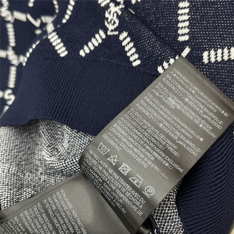 Y51 polo collar knit short sleeves replica clothing