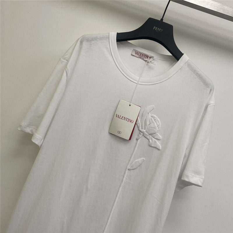 Va1e*ntin0 cotton t-shirt cheap replica designer clothes