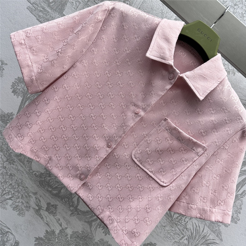 Gvc*1 jacquard shirt and skirt suit replica designer clothes