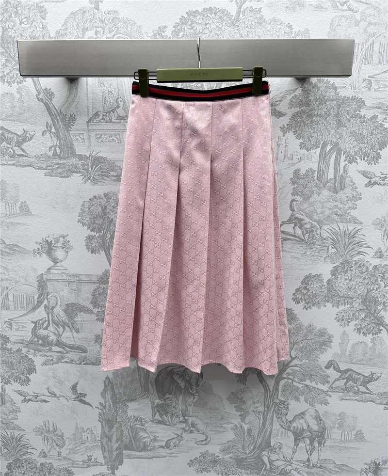 Gvc*1 jacquard shirt and skirt suit replica designer clothes