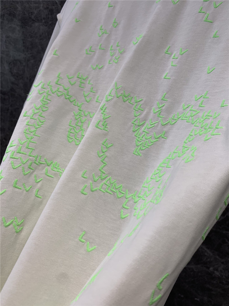 l0vis Vvtt0n lv embroidery short-sleeved t-shirt replicas clothes