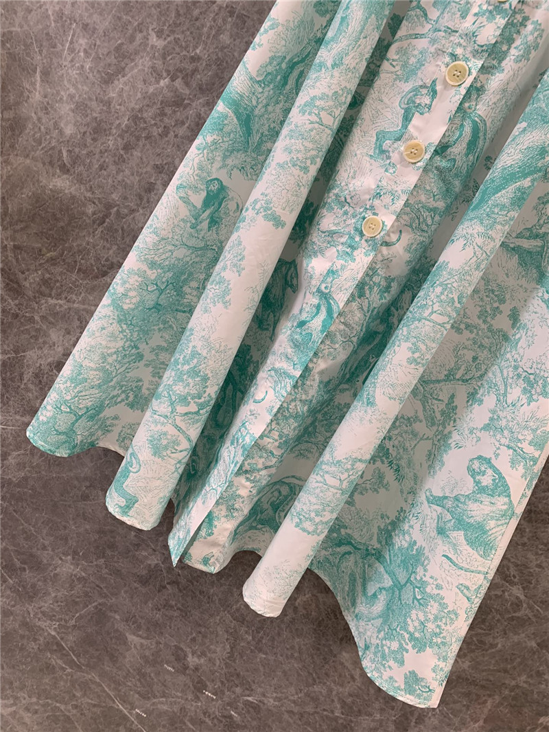 D10r jouy animal print skirt replica clothes