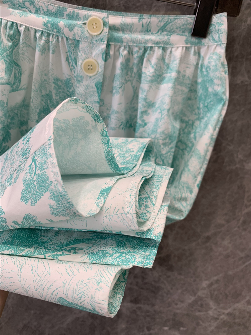 D10r jouy animal print skirt replica clothes