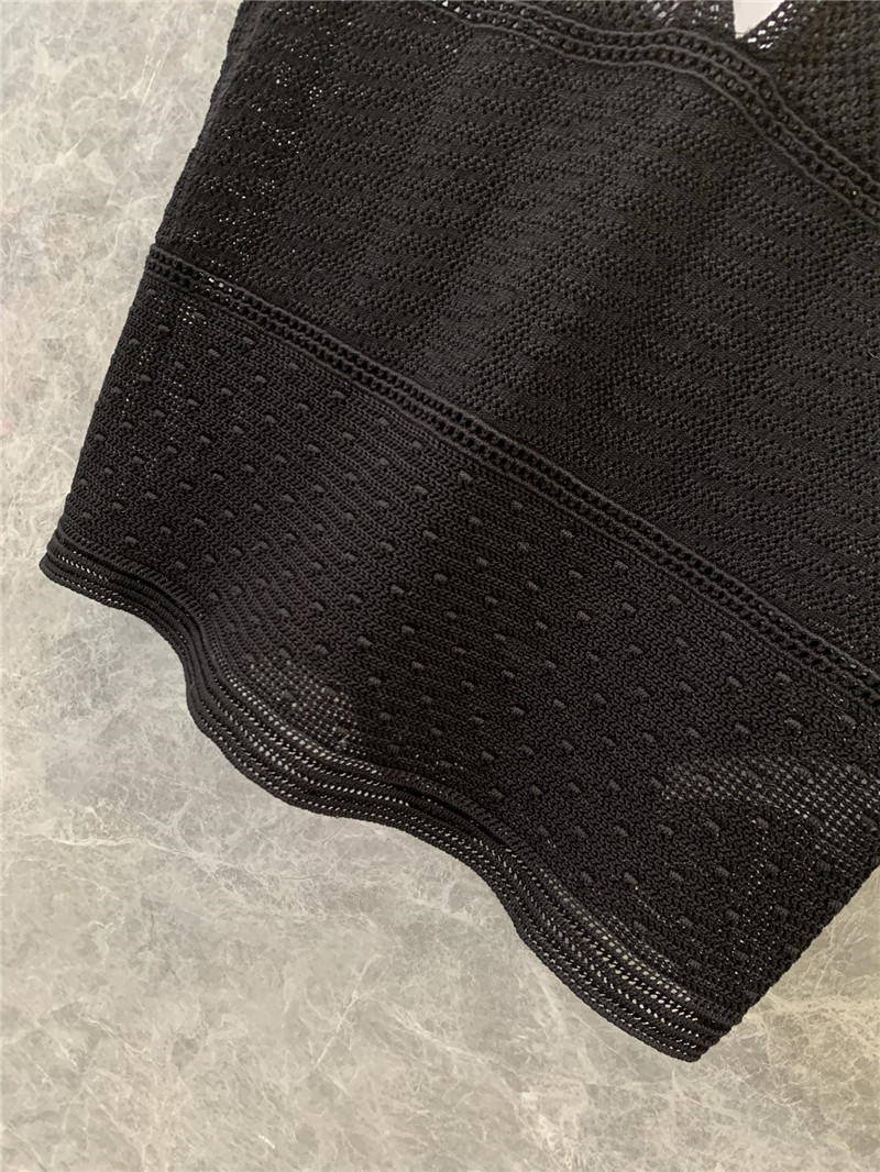 Ce1i*e arc de triomphe hollow knit vest replica clothing sites