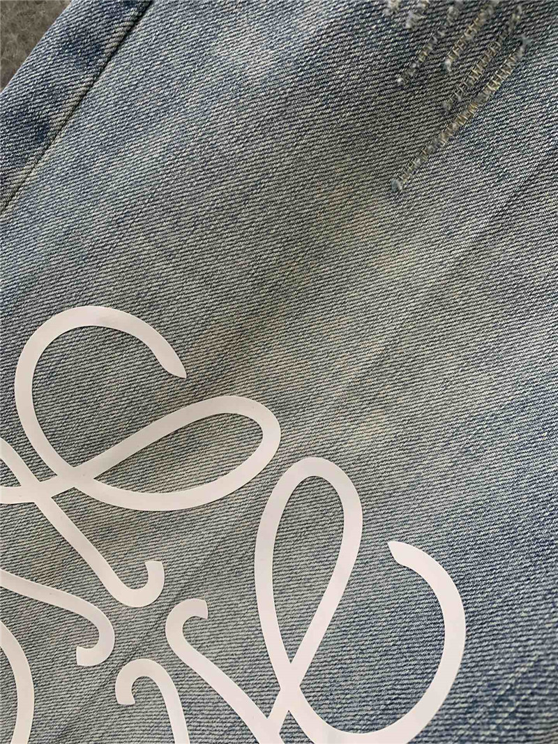 L0ew* classic anagram denim pants replica d&g clothing