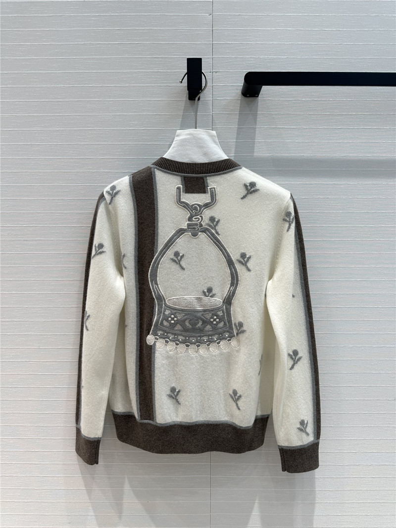 H**me5 cashmere knitted cardigan replica d&g clothing