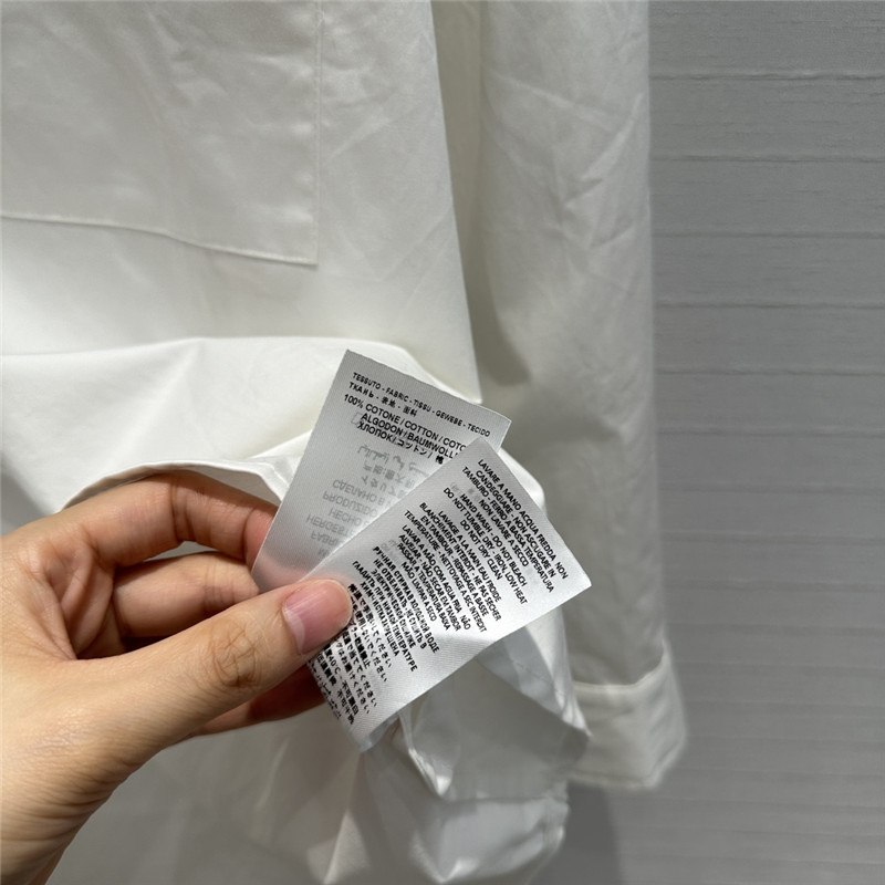 Gvc*1 navy shawl collar shirt replica designer clothes