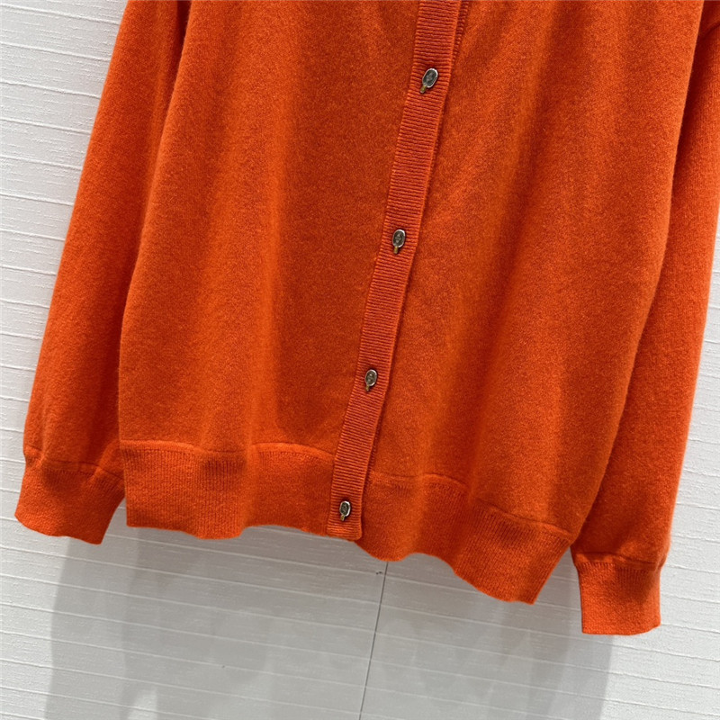 H**me5 round neck cashmere cardigan replica designer clothes