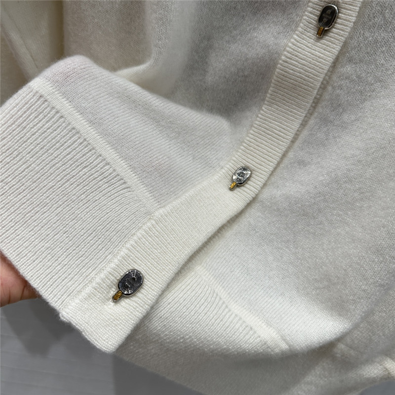 H**me5 round neck cashmere cardigan replica designer clothes