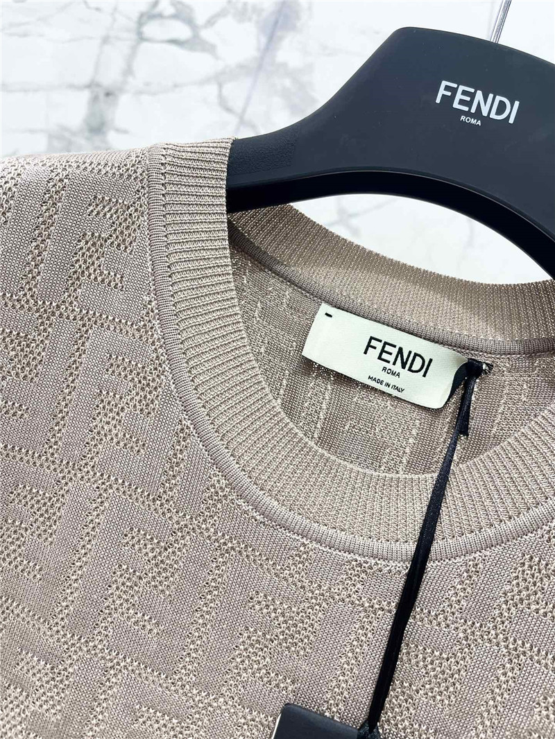 F**di crew neck dress replica d&g clothing