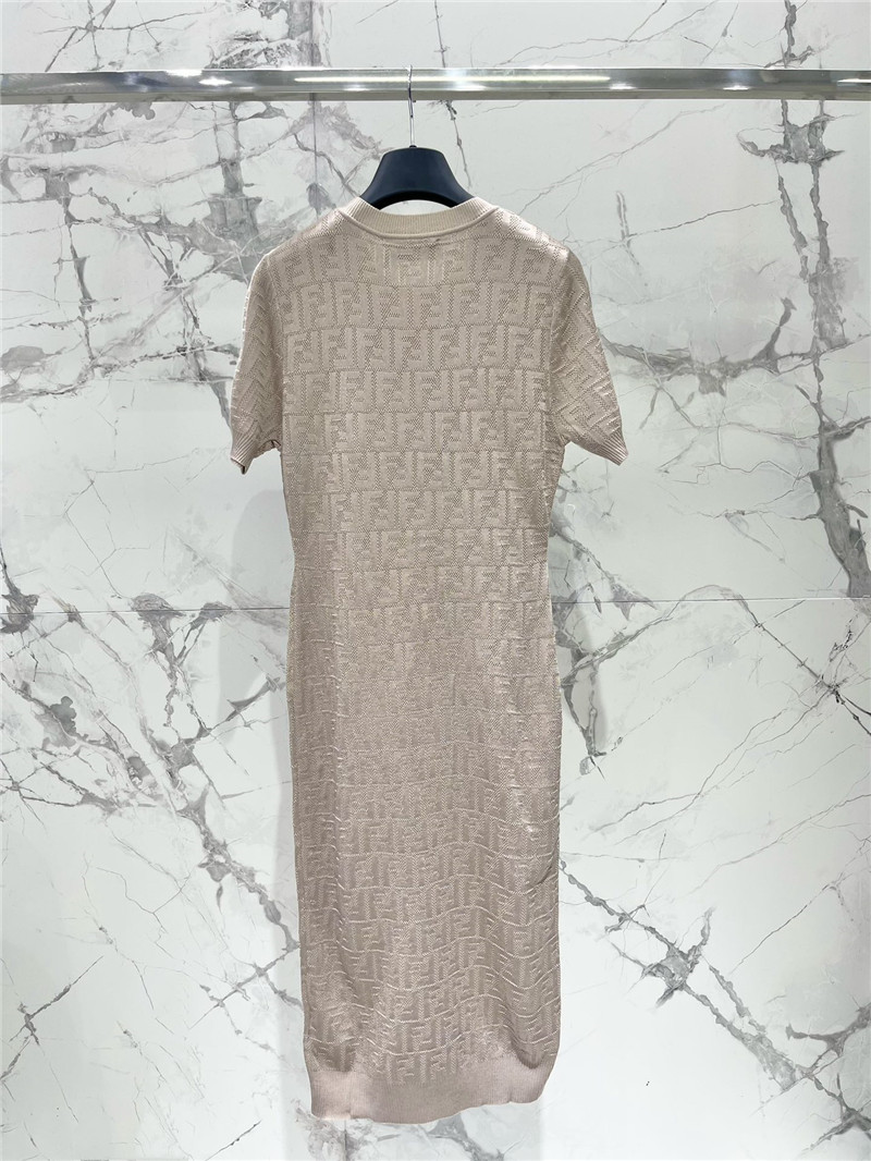 F**di crew neck dress replica d&g clothing