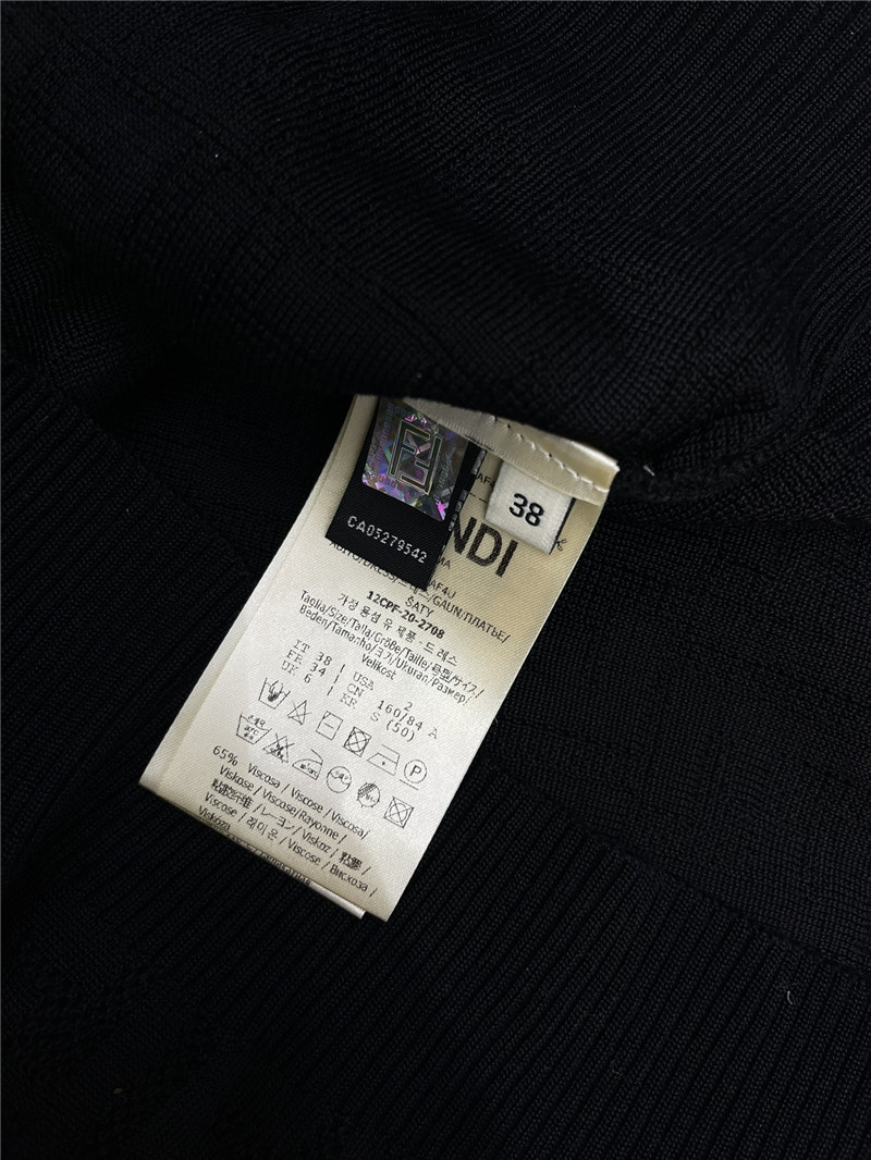 F**di crew neck dress replica d&g clothing