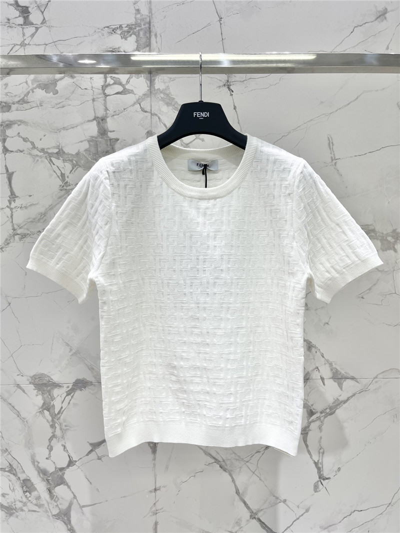 F**di monogram series sweater replicas clothes