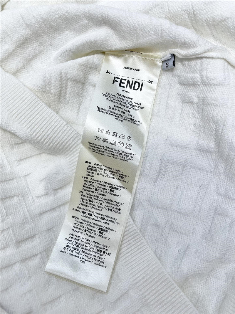 F**di jacquard high waist hip skirt replica designer clothes