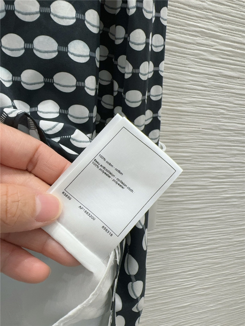 M1um1u polka dot french dress cheap replica designer clothes