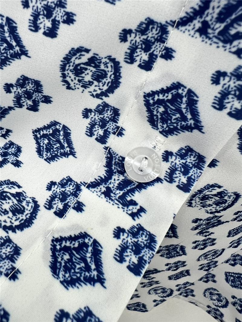 l0vis Vvtt0n lv classic printed shirt replica clothes