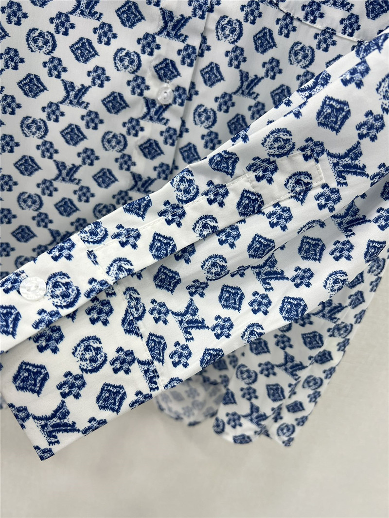 l0vis Vvtt0n lv classic printed shirt replica clothes