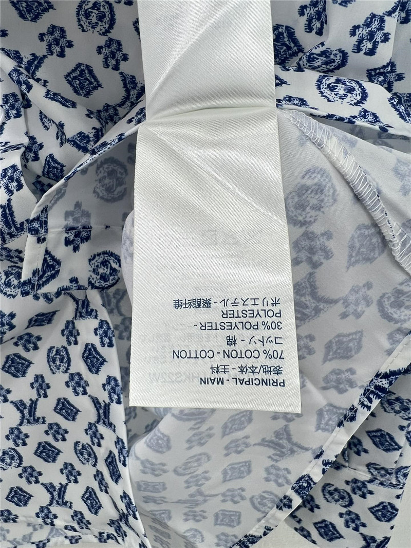 l0vis Vvtt0n lv classic printed shirt replica clothes