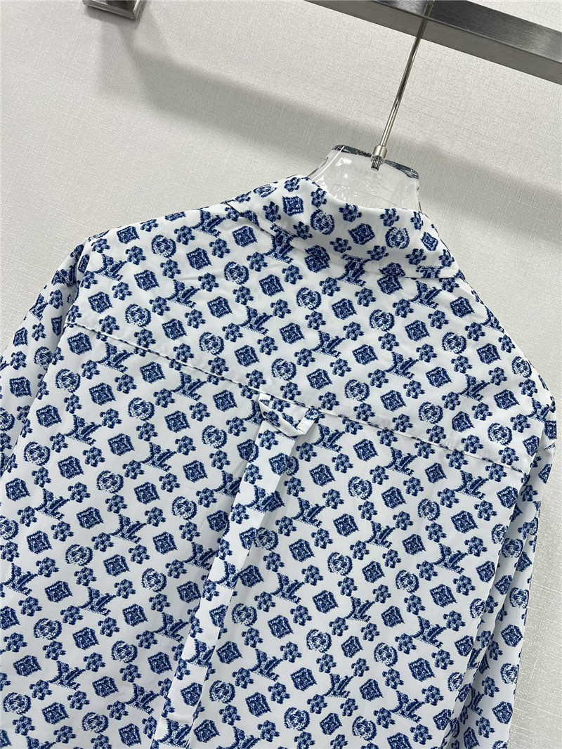 l0vis Vvtt0n lv classic printed shirt replica clothes
