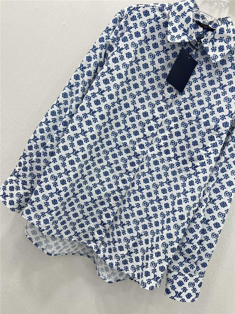 l0vis Vvtt0n lv classic printed shirt replica clothes