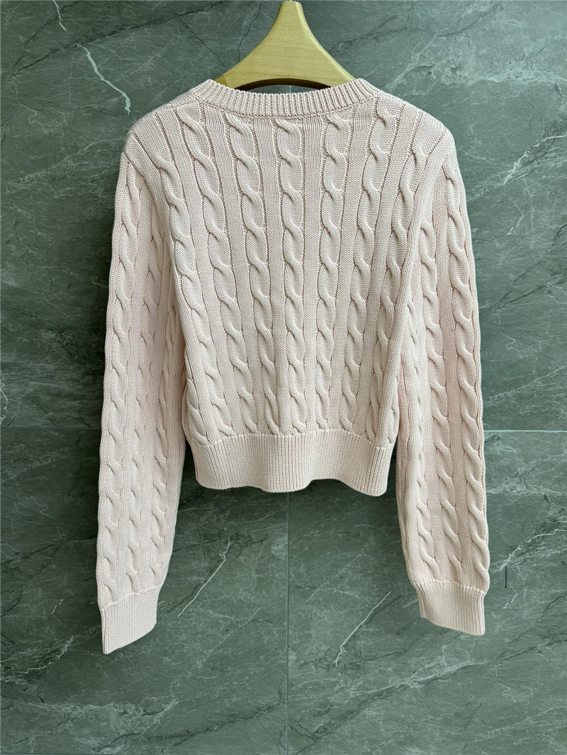 L0ew* cable knit sweater replica d&g clothing