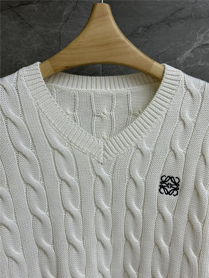 L0ew* cable knit sweater replica d&g clothing
