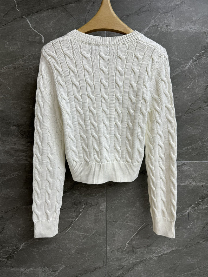 L0ew* cable knit sweater replica d&g clothing