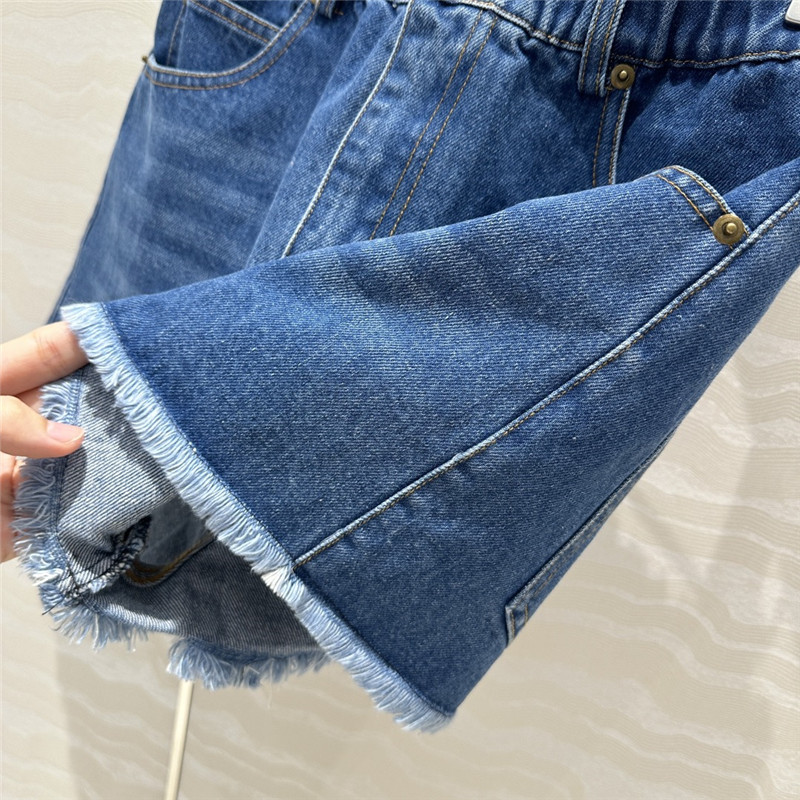 m1um1u S*per short mini denim shorts replica d&g clothing