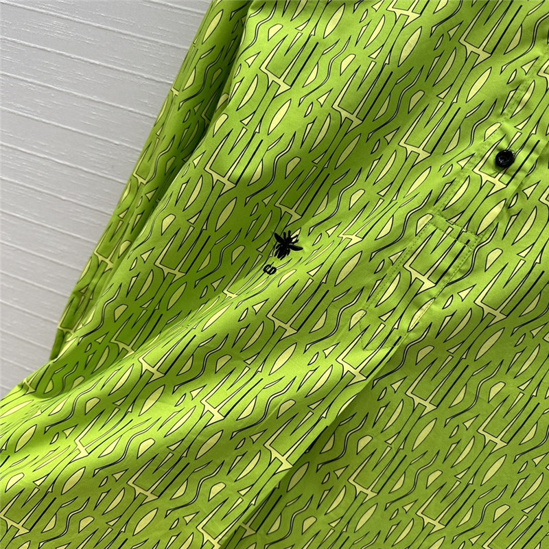 D10r dopamine letter graffiti print long sleeve shirt replica clothes