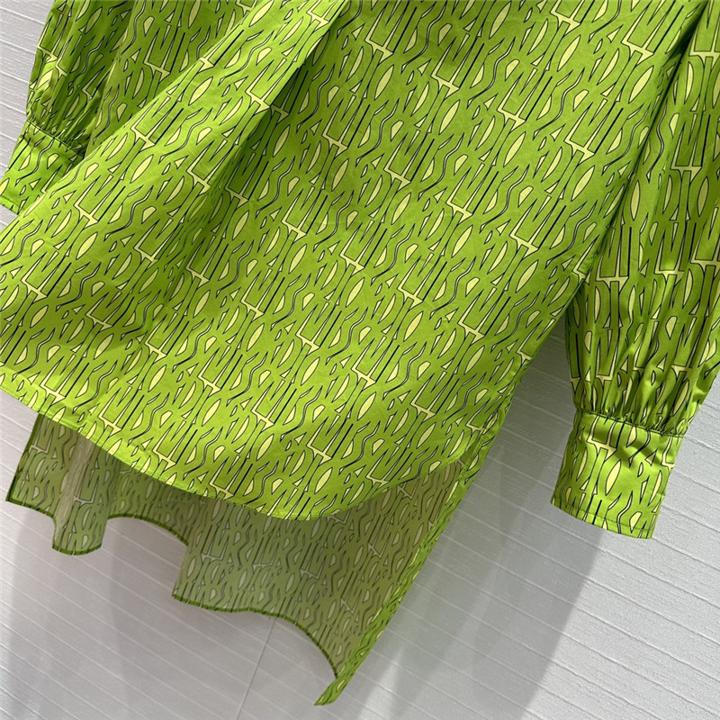 D10r dopamine letter graffiti print long sleeve shirt replica clothes