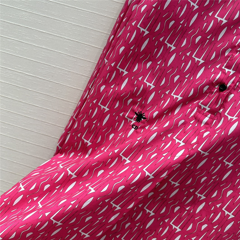 D10r dopamine letter graffiti print long sleeve shirt replica clothes