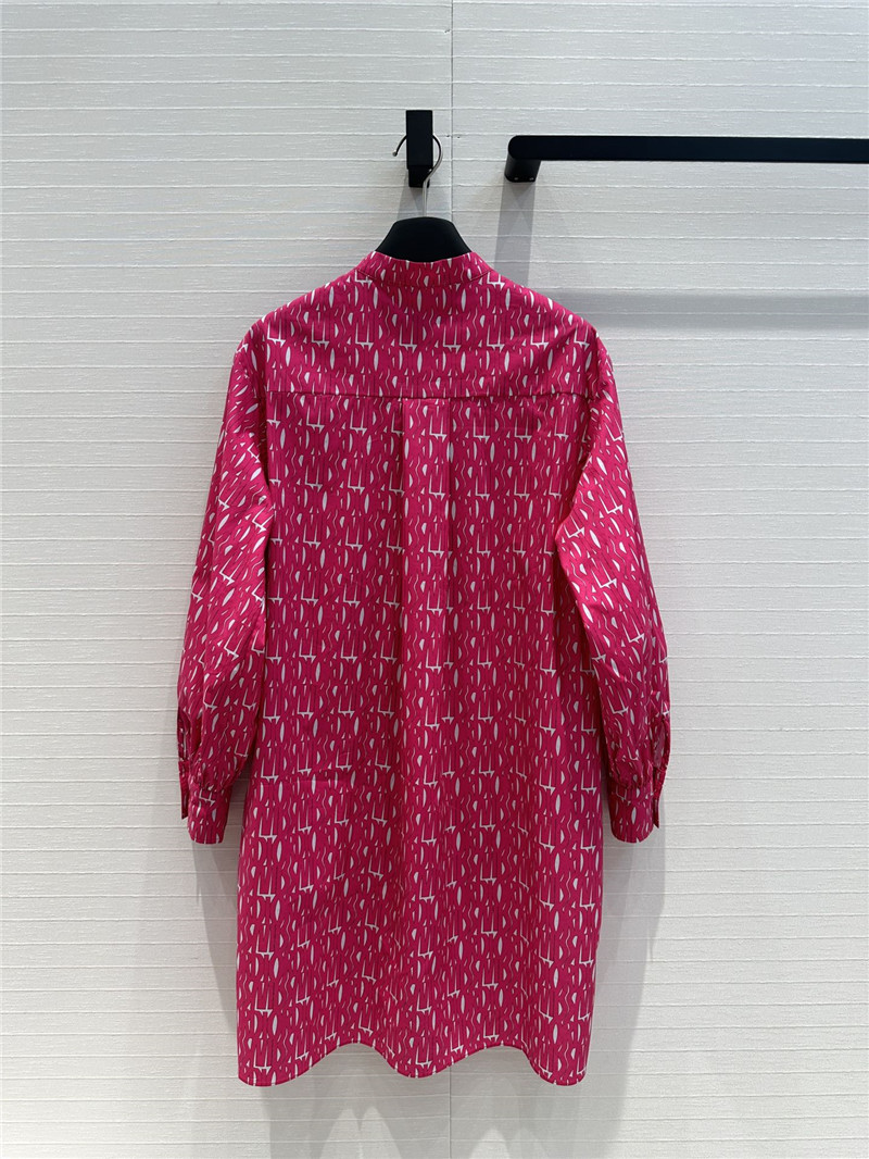 D10r dopamine letter graffiti print long sleeve shirt replica clothes