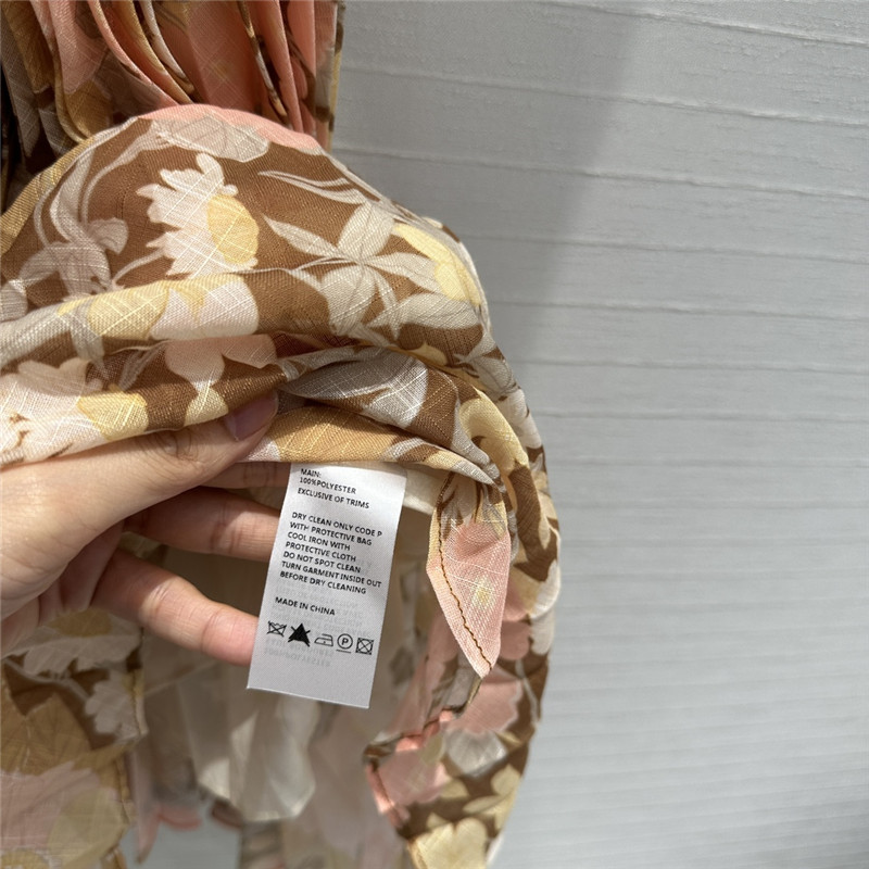 zimm cuffed short sleeves collar dress replica clothing sites