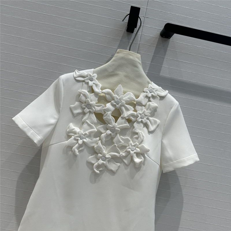 Va1e*ntin0 french elegant white dress replica d&g clothing