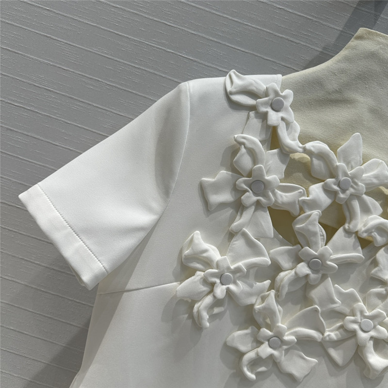 Va1e*ntin0 french elegant white dress replica d&g clothing