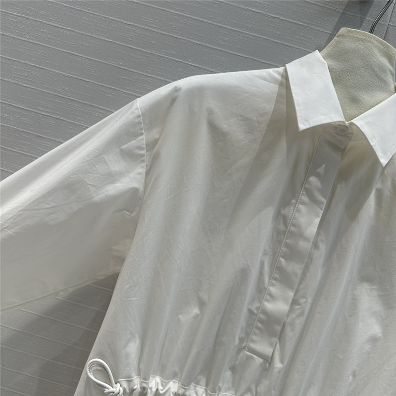 Vanitoo drawstring shirt dress replica designer clothes