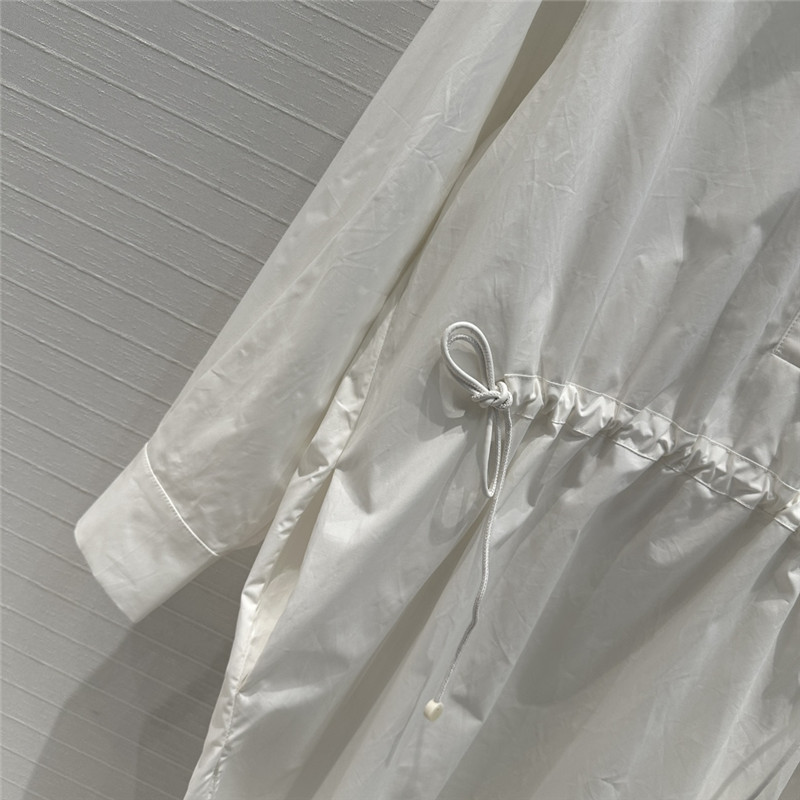 Vanitoo drawstring shirt dress replica designer clothes