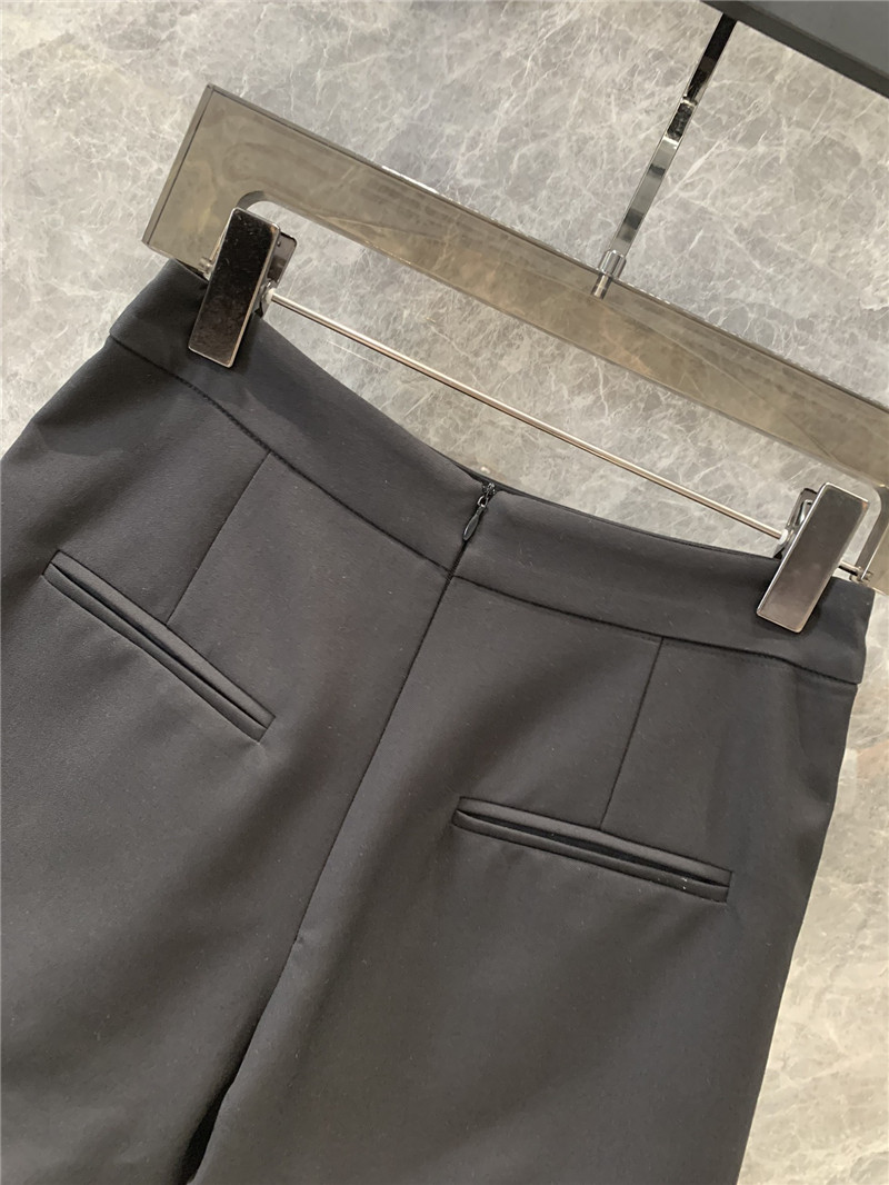 Balmain double-breasted high-waisted suit shorts replica clothes