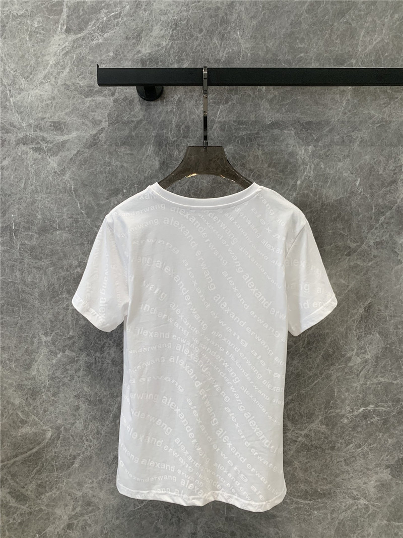 A1exa*der wang short sleeve t-shirt replica clothes