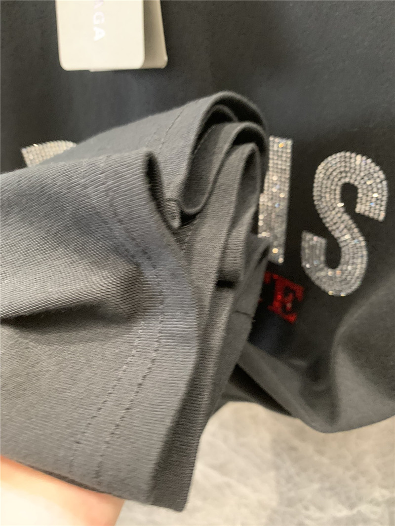 Ba1en*iaga round neck short sleeve t-shirt replicas clothes