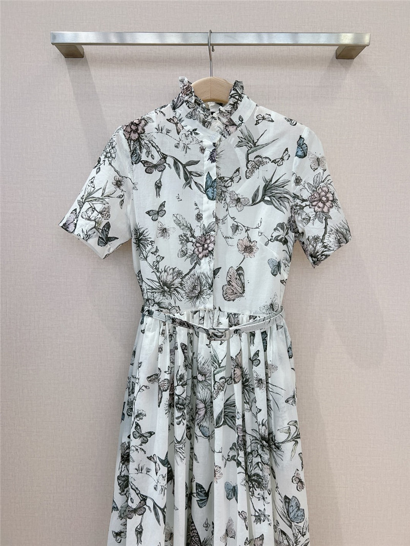 D10r butterfly flower print dress replica clothing sites
