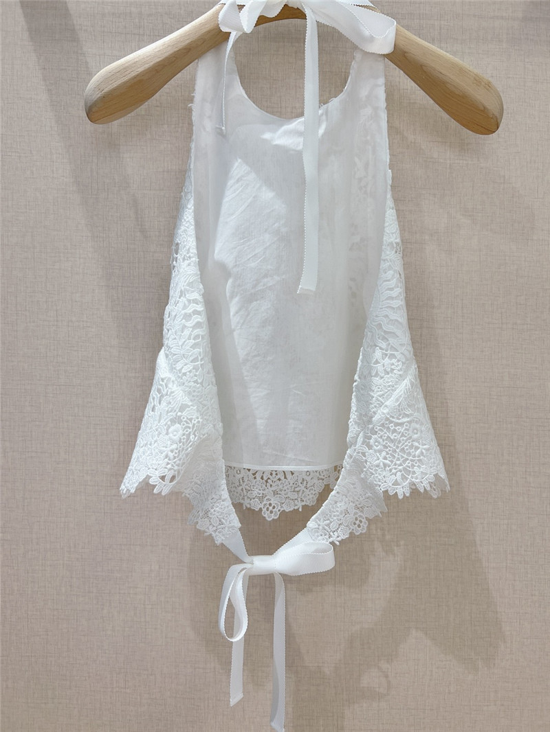 D10r water-soluble embroidered backless suspenders replica clothes